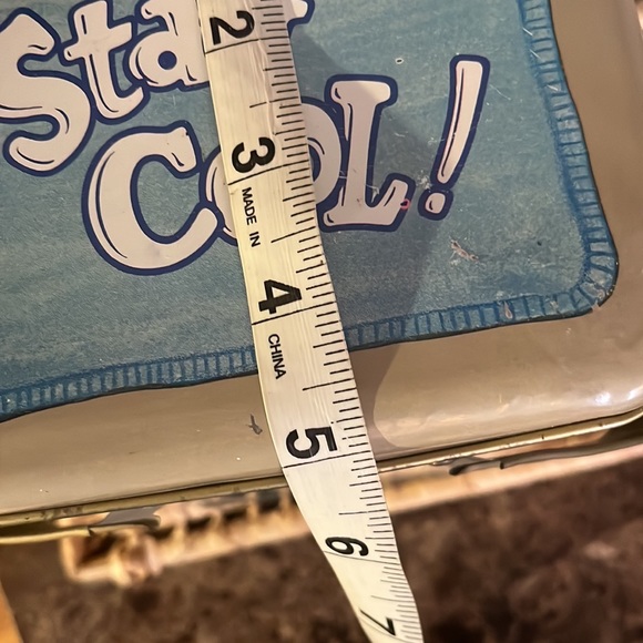 Vintage Hallmark Shirt Tales Penguin “Stay Cool” Tin Container with Handles - Picture 14 of 14